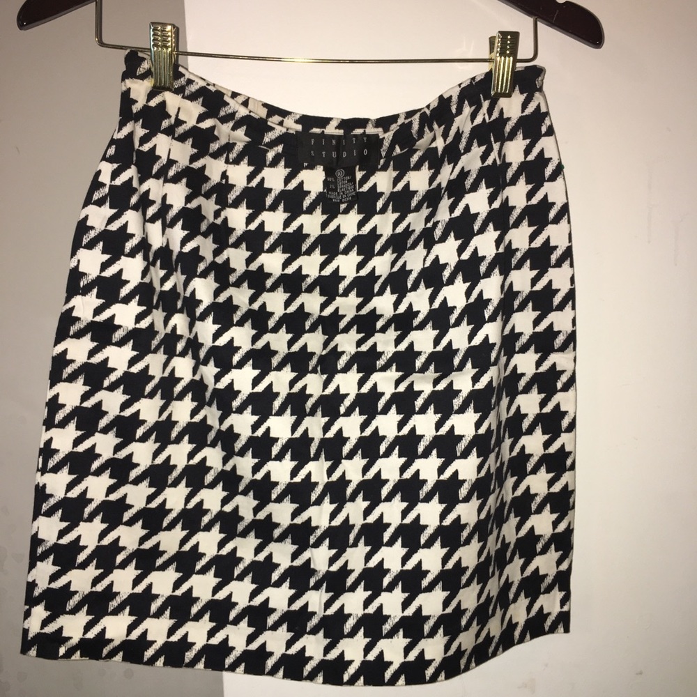 Black and White Skirt
